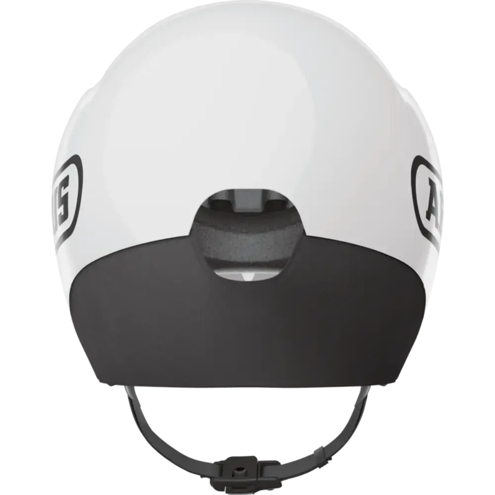 Abus Gamechanger TT 1.1 Aero Fietshelm Shiny Wit