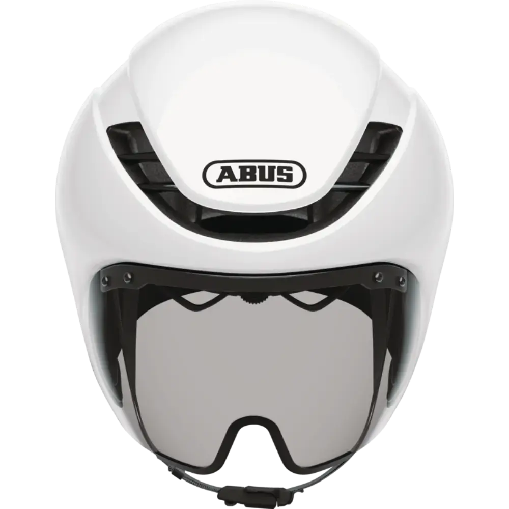 Abus Gamechanger TT 1.1 Aero Fietshelm Shiny Wit