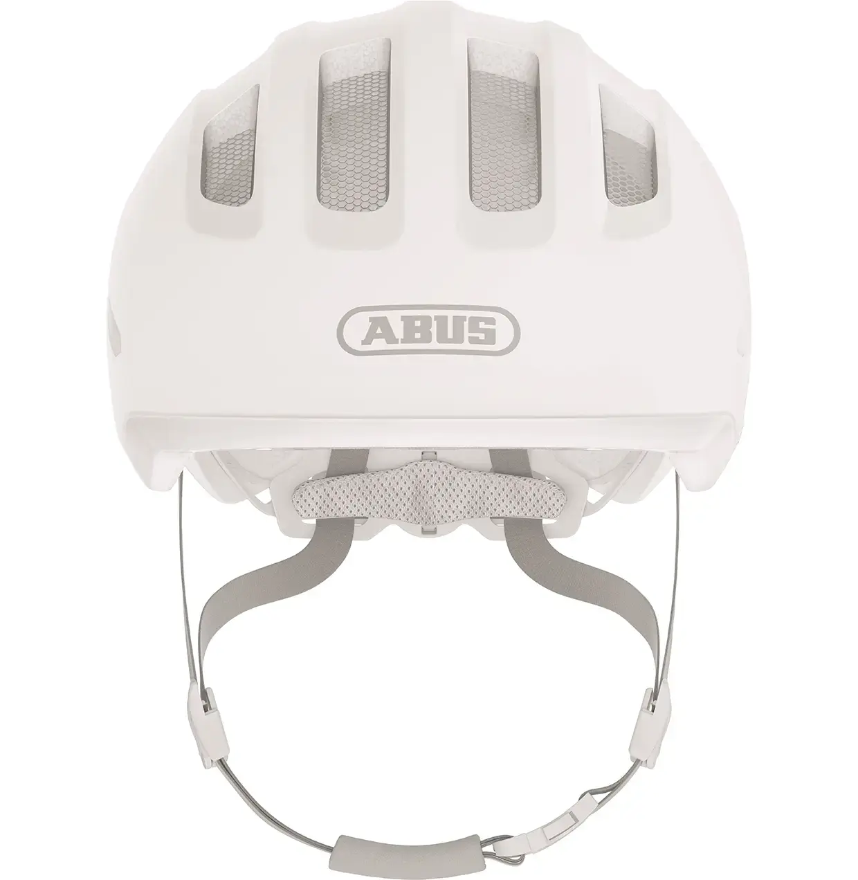 Abus Smiley 3.0 ACE LED Kinder Fietshelm Wit