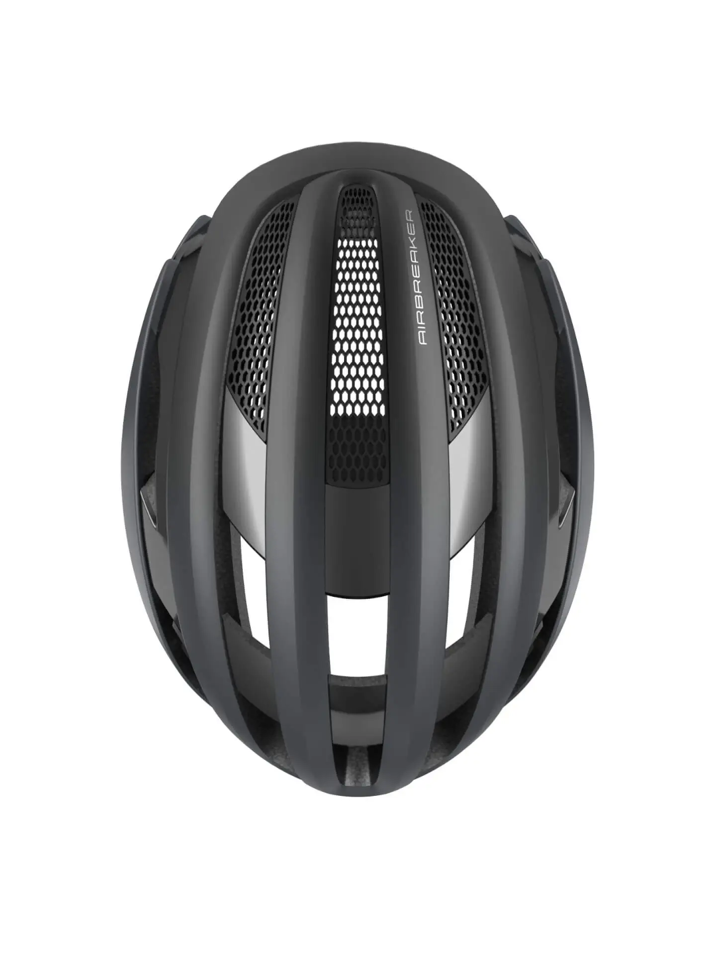 Abus Airbreaker Q36.5 Race Fietshelm Titanium Grijs