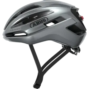 Abus Taipan LED Gravel Fietshelm Zilver