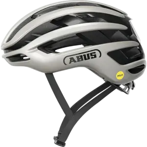 Abus Airbreaker 2.0 MIPS Race Fietshelm Lunar Zilver