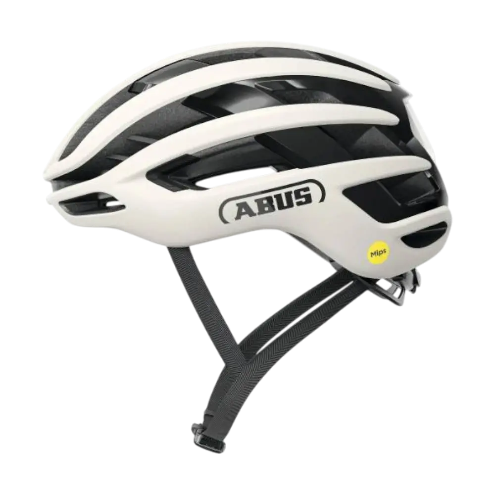 ABUS Airbreaker 2.0 MIPS Race Fietshelm Wit/Zwart