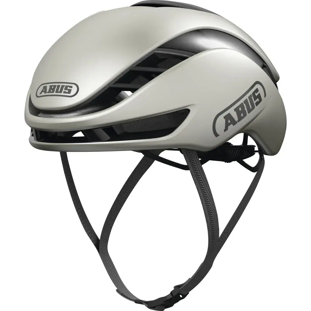ABUS Gamechanger 2.0 Race Fietshelm Lunar Zilver