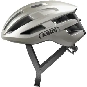 Abus PowerDome Race Fietshelm Lunar Zilver