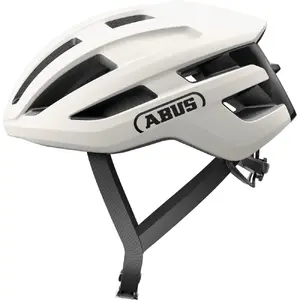 Abus PowerDome Race Fietshelm Wit/Zwart