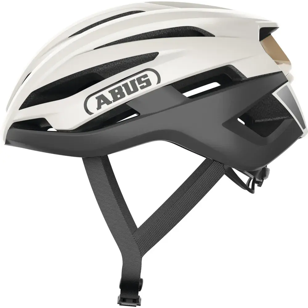 ABUS StormChaser Ace Race Fietshelm Wit/Zwart