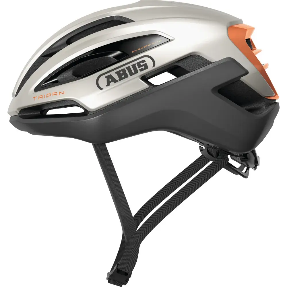 ABUS Taipan Gravel Fietshelm Lunar Zilver