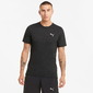 PUMA Favorite Heather Hardloopshirt Korte Mouwen Zwart Heren