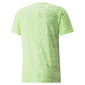 PUMA Graphics Hardloopshirt Korte Mouwen Limegroen Heren