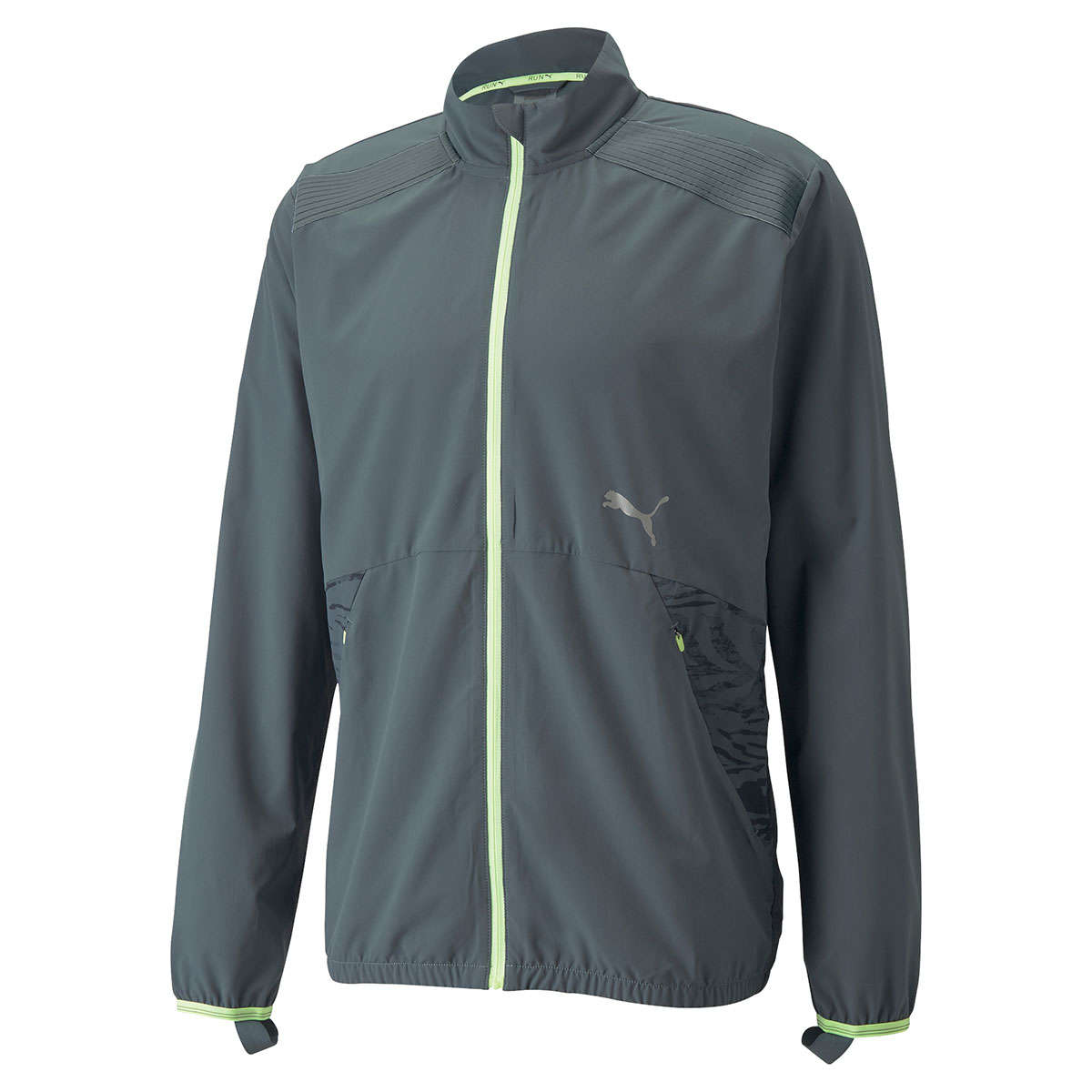 PUMA Ultraweave S FSTR Hardloopjack Grijs Heren