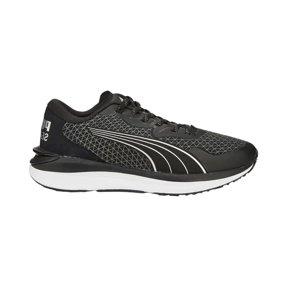 PUMA Electrify Nitro 2 WTR Hardloopschoenen Zwart/Zilver Dames