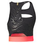 PUMA Run Ultraform AOP Crop Hardloop Tank Zwart/Roze Dames
