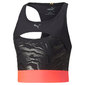 PUMA Run Ultraform AOP Crop Hardloop Tank Zwart/Roze Dames
