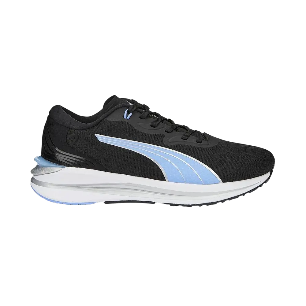 PUMA Electrify Nitro 2 Hardloopschoenen Zwart/Blauw/Zilver Dames