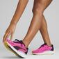 PUMA Magnify Nitro Surge Hardloopschoenen Roze/Zwart/Oranje Dames