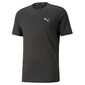 PUMA Run Favorite Heather Hardloopshirt Korte Mouwen Zwart Heren