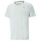 PUMA Run Cloudspun Hardloopshirt Korte Mouwen Platinum Grijs Heren