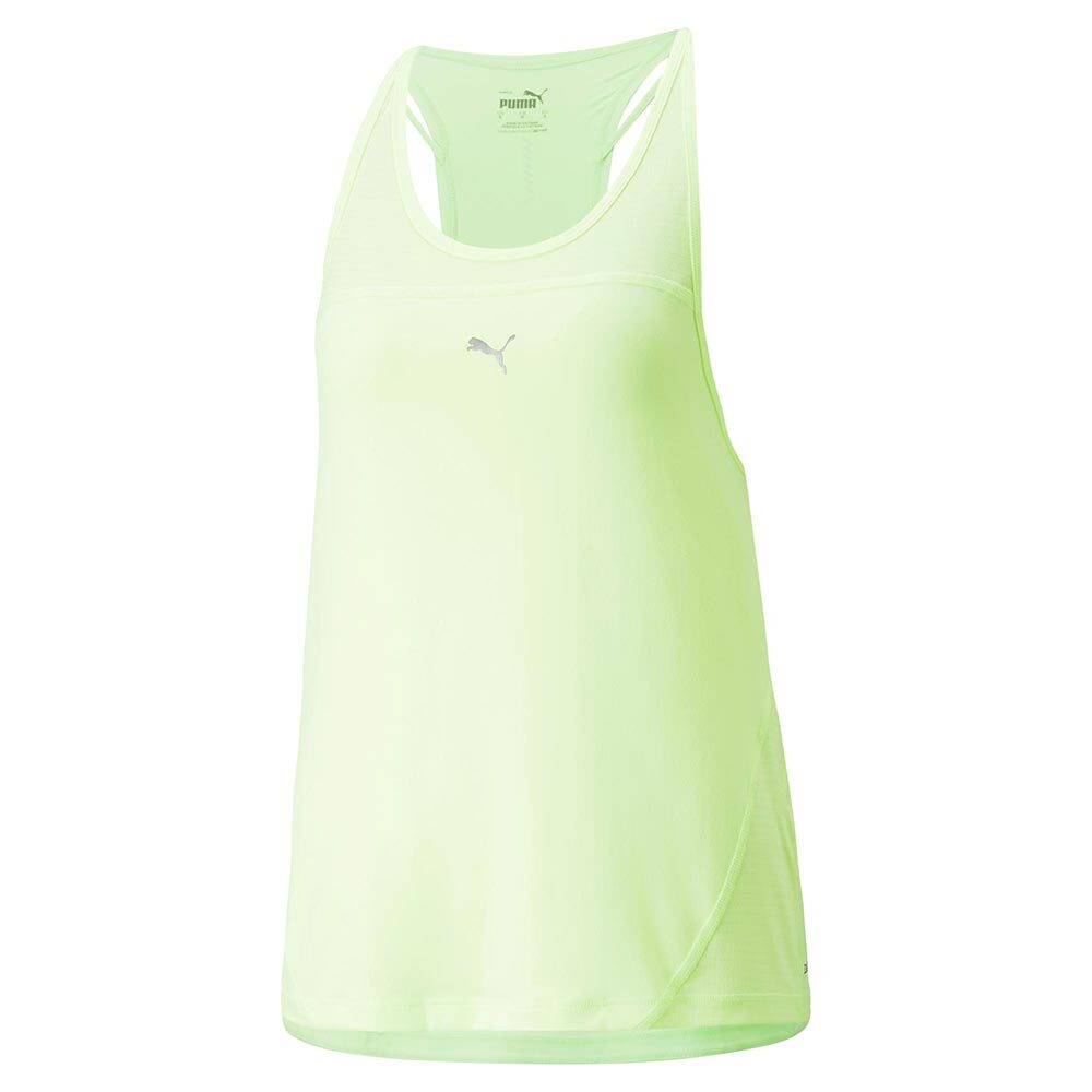 PUMA Run Hardloop Tank Geel Dames