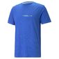 PUMA Run Favorite Logo Hardloopshirt Korte Mouwen Blauw Heren
