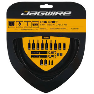 Jagwire 2X Pro Derailleurkabels Zwart