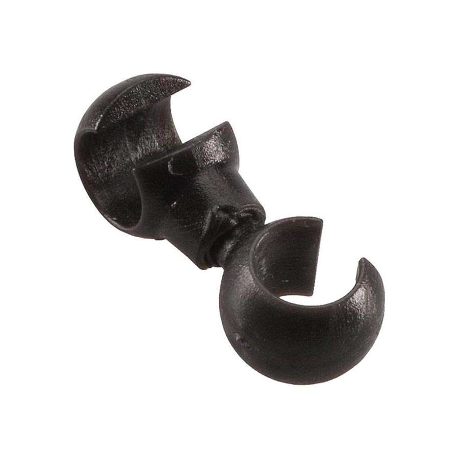 Jagwire Rotating Hook Zwart 4 stuks