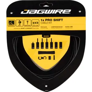 Jagwire 1X Pro Derailleurkabel Kit Stealth Zwart