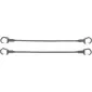 Evoc Cargo Straps Zwart 2 Stuks