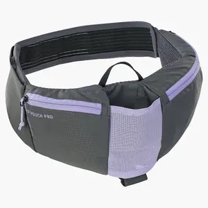 Evoc Hip Pouch Pro Hardloop Heuptas + Bidon 0.55L Grijs/Paars