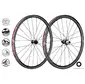 Vision SC 30 AGX i23 Carbon Disc CL TLR Gravel Wielset Zwart