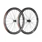 Vision Metron 45 SL TLR Disc Centerlock Race Wielset Carbon/Grijs