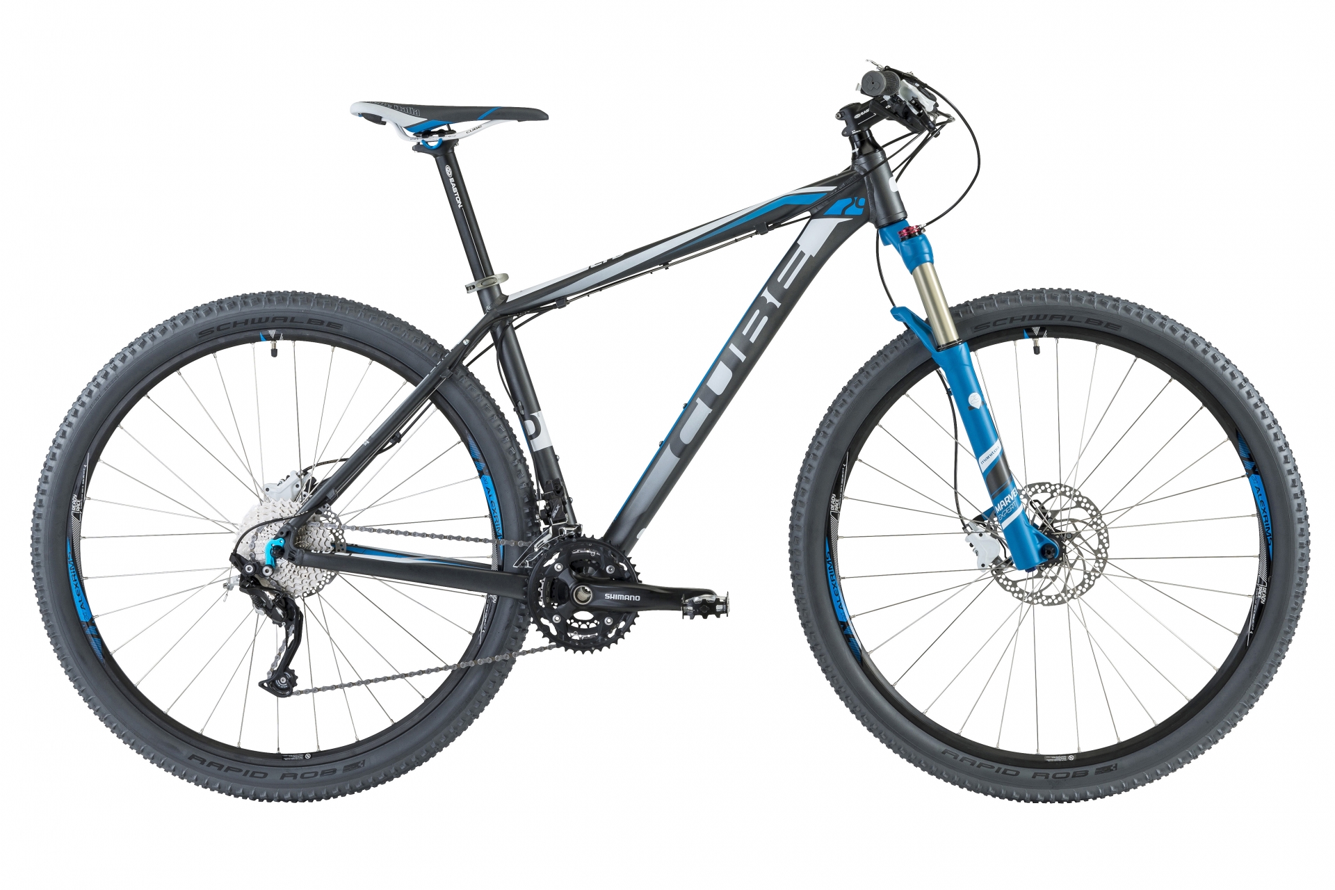 Cube LTD Pro 29 Mountainbike Grijs/Blauw