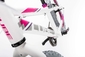 Cube Kid 200 Girl Kinderfiets Wit/Roze