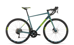 Cube Attain SL Racefiets Blauw/Groen Heren