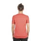 Cube AM Roundneck MTB Fietsshirt Korte Mouwen Koraal Rood Dames