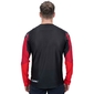 Cube Edge Round Neck MTB Fietsshirt Lange Mouwen Zwart/Rood Heren