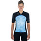 Cube Blackline Fietsshirt Korte Mouwen Blauw/Zwart Dames