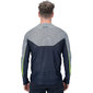 Cube Edge Round Neck MTB Fietsshirt Lange Mouwen Grijs/Lime Heren