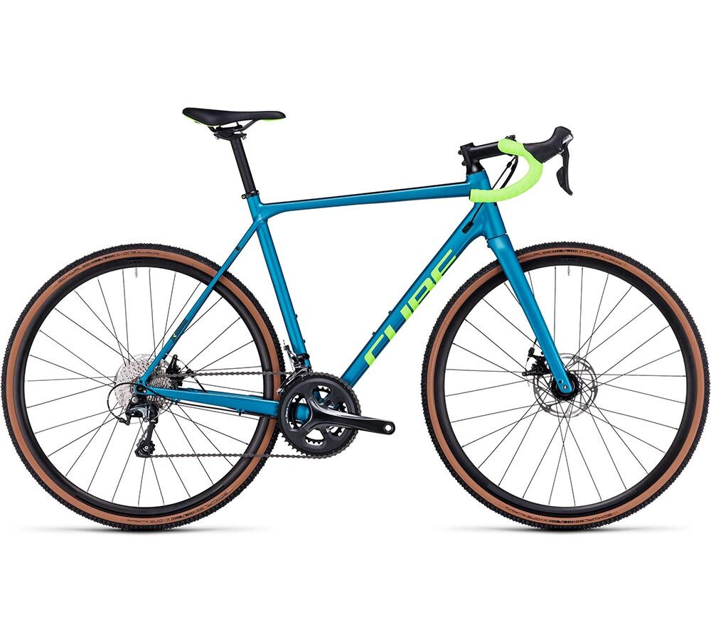 Cube Cross Race Cyclocrossfiets Blauw/Groen