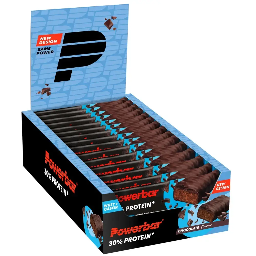PowerBar Protein Plus Bar 30% Chocolade Repen 15 stuks