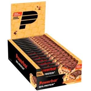 PowerBar Protein Plus Bar 30% Karamel/Vanille Repen 15 stuks