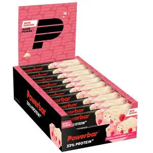 PowerBar Protein Plus 33% Vanilla-Raspberry Repen 10 stuks