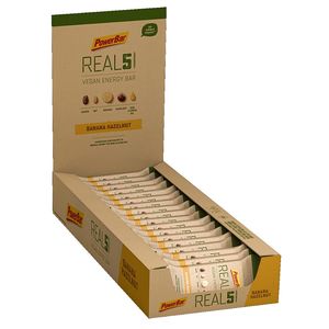 PowerBar REAL5 Repen Banaan/Hazelnoot 18 stuks