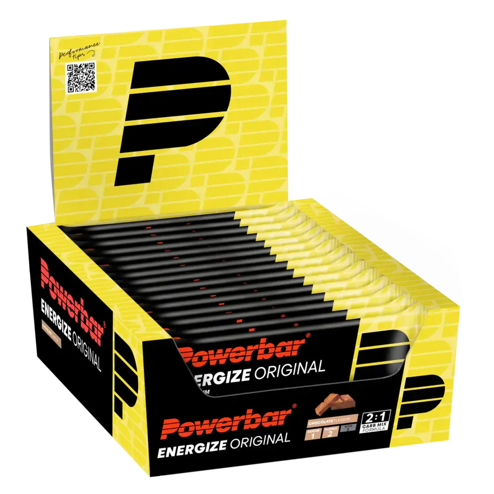 POWERBAR Energize Sportrepen Chocolate 15 Stuks
