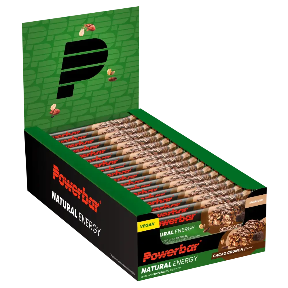POWERBAR Natural Energy Sportrepen Cacao Crunch 18 Stuks