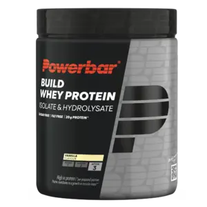 PowerBar Build Whey Protein Isolate en Hydroisolate Poeder Vanille 550g