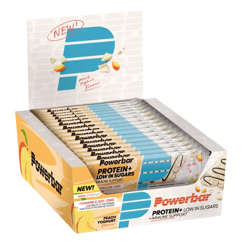 PowerBar Protein Plus Bar Low Sugar Repen Prezik Yoghurt 16 stuks
