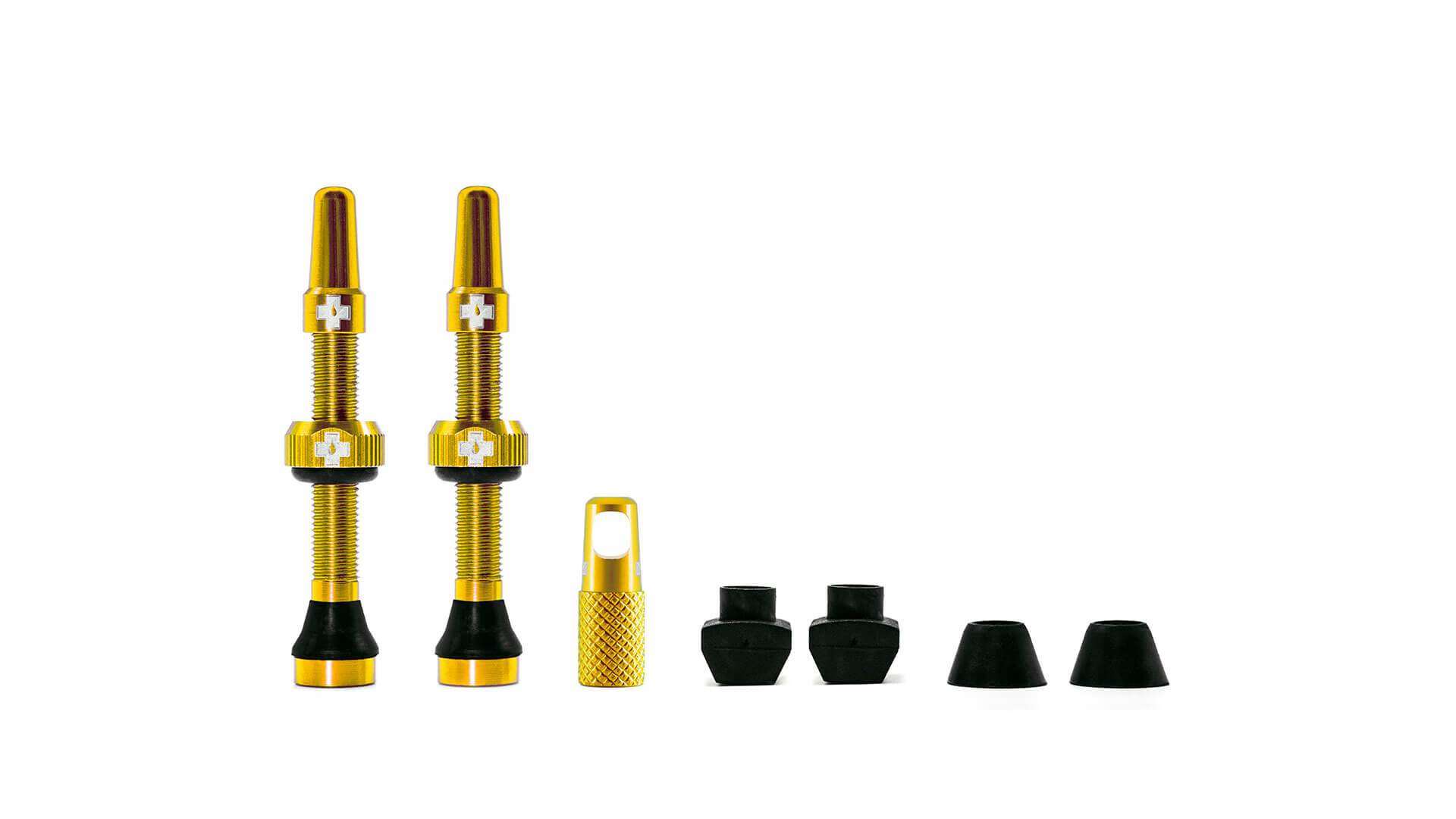 Muc-Off Tubeless Valve Kit Universeel Goud