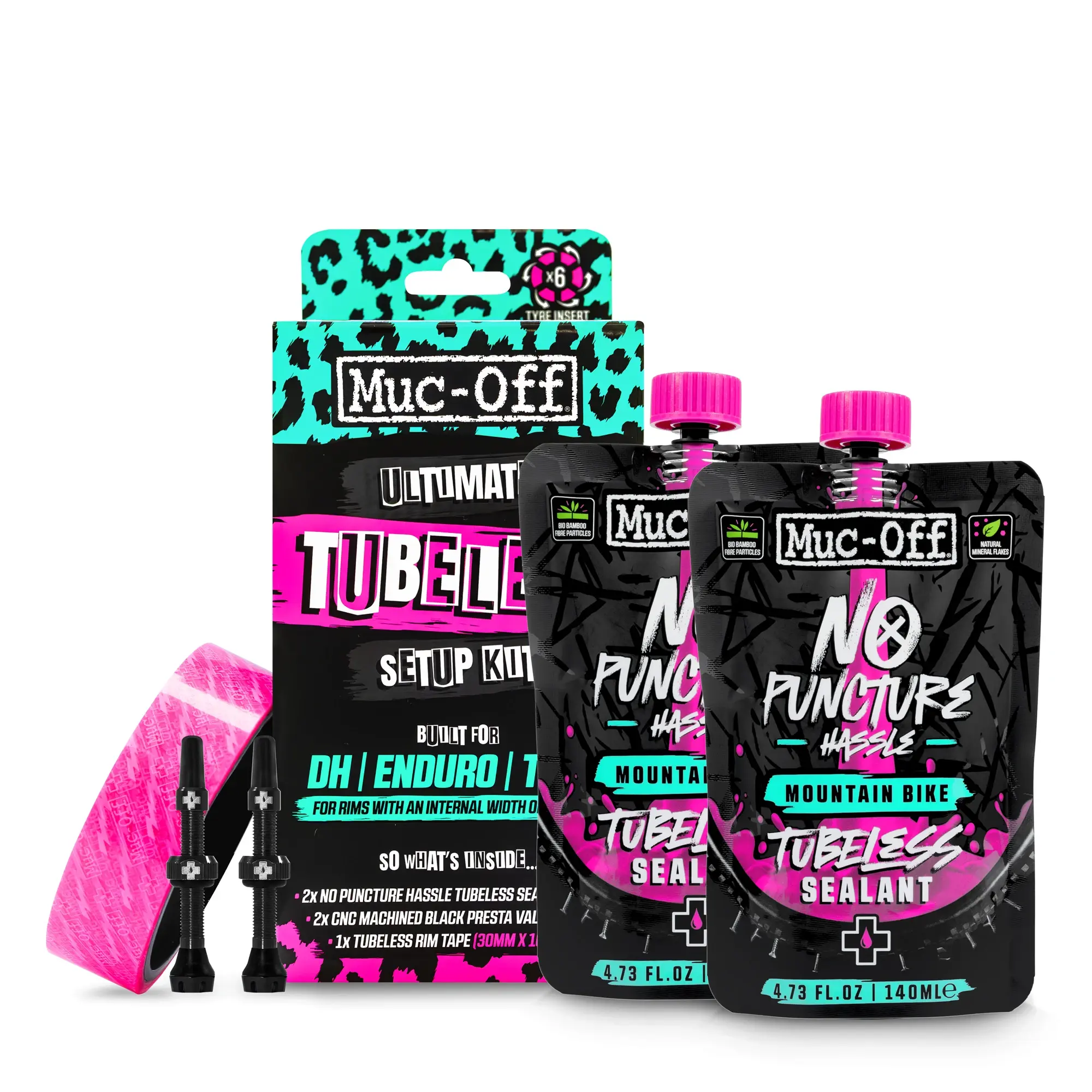 MUC-OFF Ultimate Tubeless Kit Downhill/Trail/Enduro