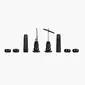 Muc-Off Stealth Tubeless Puncture Plugs Mat Zwart
